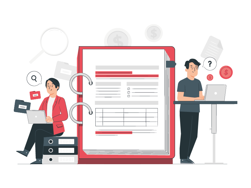 illustration étude et recherche sectorielle